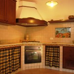 cucina casa arancio