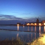 salina culcasi di sera